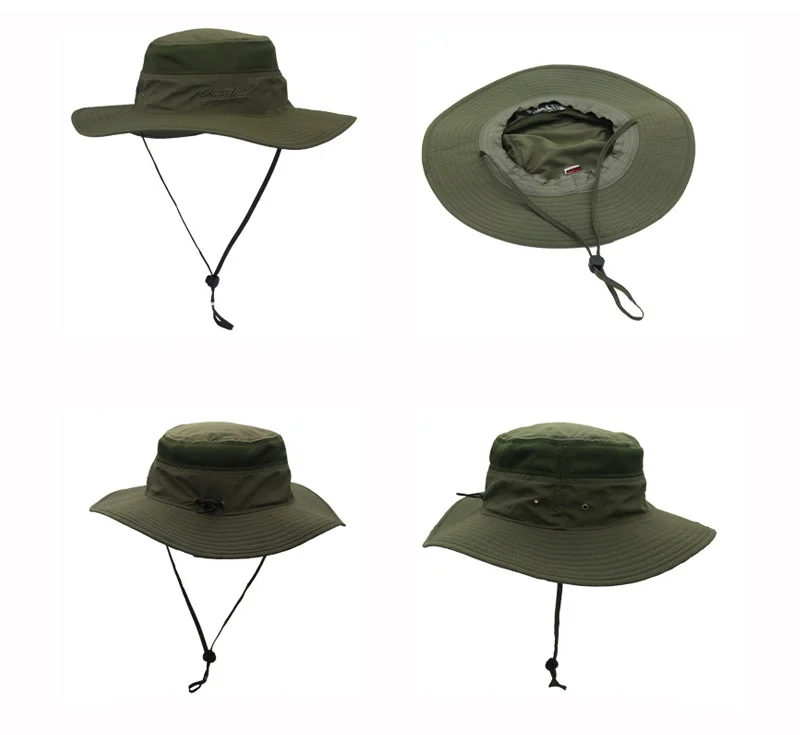 floppy bucket hat with string