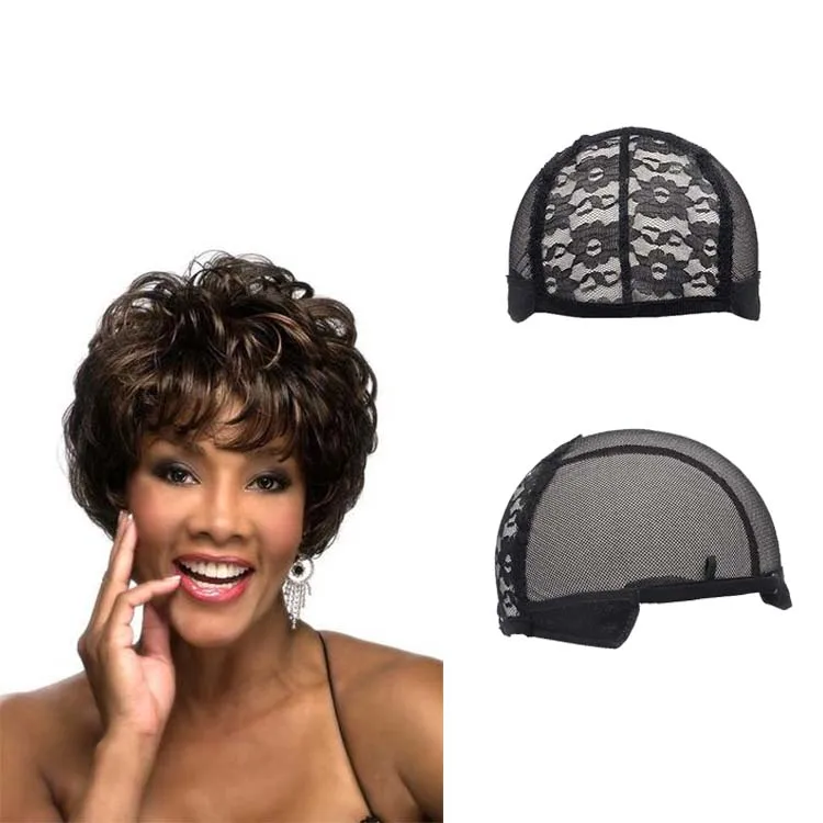 mesh lace front wig cap