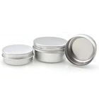 Aluminum Jar 30g 2 OZ 60g 10g 15g 20g 25g 30g 50g 80g 100g 150g 250g Metal Aluminium Cosmetic Jar Cans