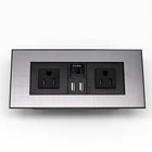 Baiyou Power Outlet Smart Strip Desktop With Switch Usb Overload Protection