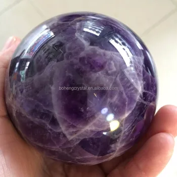 Natrual High Quality rock dream amethyst glass crystal ball /spheres for Sale