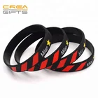 Custom Unique Debossed Hand Band/Cheap Printed Silicone Wristband/Rubber Bracelet Manufacturer