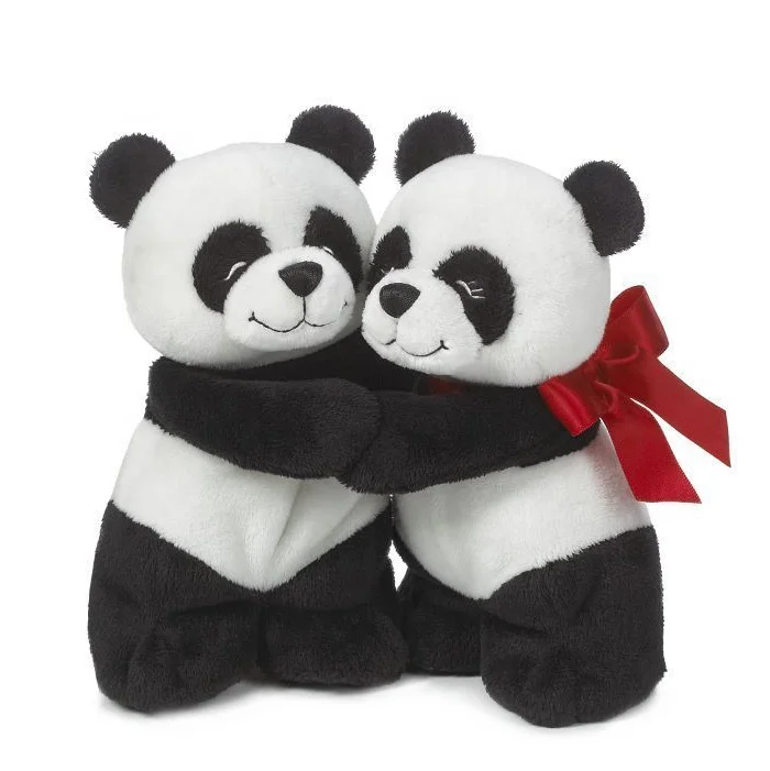 廉价情人节礼物拥抱熊猫可爱软毛绒毛绒玩具
