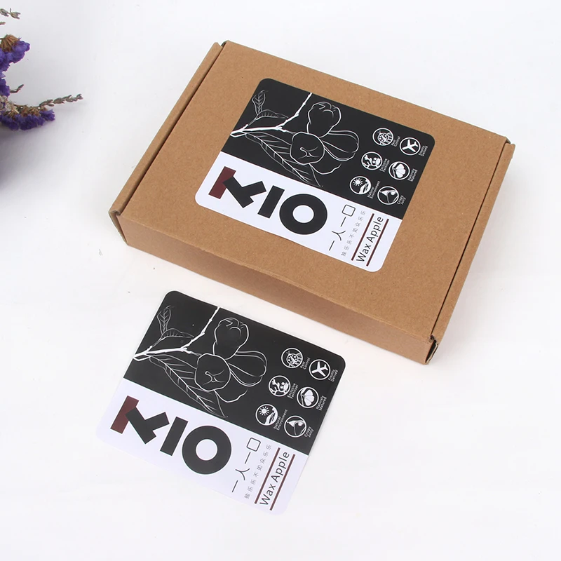 die cut transparent stickers