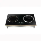 Appliance Cooktop 3.5kw Home Appliance Wok Stove Crystal Cooktop Commercial Dubel Induction Cooker