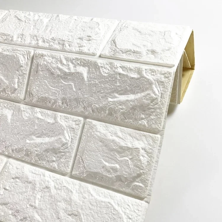 Foam Brick Wall Sticker 3d Wallpaper Self Adhesive Foaming Wall Panel Tile  Sheet - Buy Wallpaper,3d Sticker,Foam Sticker Product on 