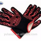 Flame Oven Cotton Glove Yulan CR211 Flame Silicone Cotton High Temperature OVEN BBQ Cotton Gloves EN407
