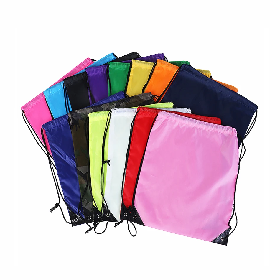 non woven drawstring shoulder bag promotion