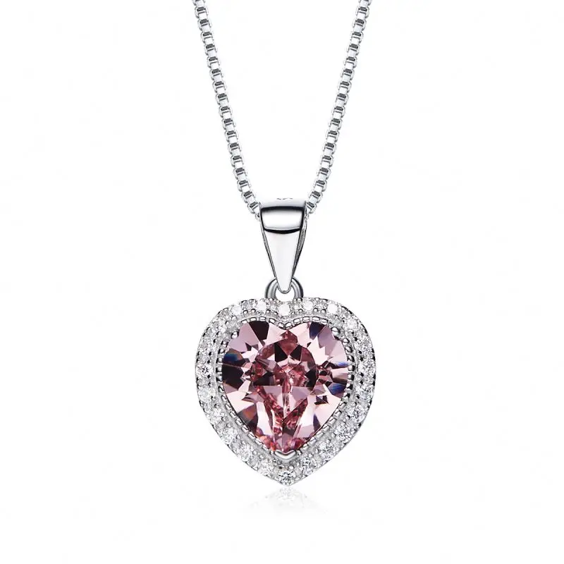 Heart 925 Jewelry Custom Silver Sterling Necklace 2020