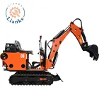Popular family used small excavator mini digger excavator
