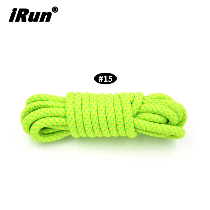 green hiking boot laces