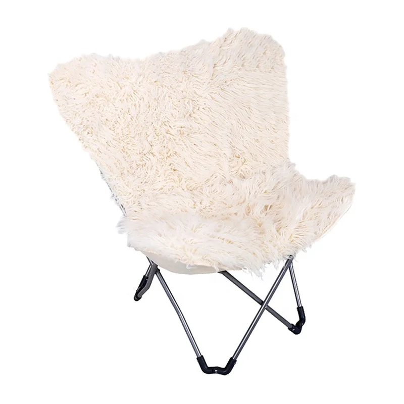 shag butterfly chair