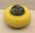 Sponge Dish Sponge Kitchen Cleaning Toll/stainless Steel Scourer With Cleaning Sponge