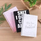 Notebook Notebook Customized Logo Cheap Leather Spiral Notebook Journal With Golden Stamping And Lined Printing