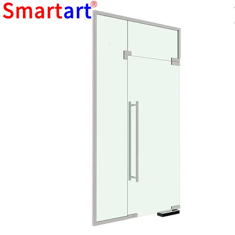 New Design Office Frameless Swing Glass Door With Stainless Steel Hinges Buy Office Glass Door Swing Glass Door Glass Door Product On Alibaba Com