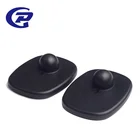 Security Tags RUNGUARD EAS Anti Theft Clothing Security RF 8.2 MHz Mini Square Security Hard Tags