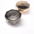 Cap Metal Bottle Metal Luxury Gold/silver Zinc Alloy Die Casting Zamac Cap Metal Perfume Bottle Cap