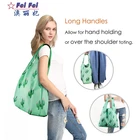 Polyester Bag Rpet Bags RPET Reusable Recycled Polyester Tote T-shirt Shape Foldable Grocery Shopping Bag