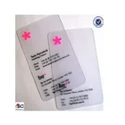 Business Card Transparent Business Card Hot Sale Transparent Plastic PVC Business Card Printing