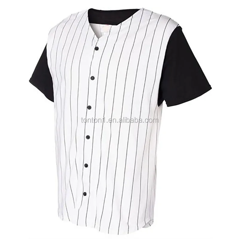 blank pinstripe baseball jersey