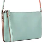 Clutch Bag Women Fashion Bright Color Wallets Leather Ladies Crossbody Handbag Zipper Cell Phone Card Holder Clutch Bag