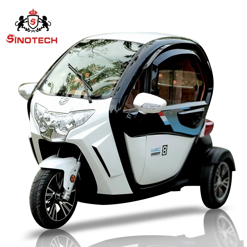 electric passenger closed tricycle