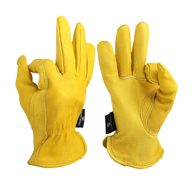 bulk leather work gloves cheap