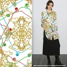 Pure Silk Plain Custom Digital Printing On Pure Silk Crepe De Chine Fabric For Luxury Dress