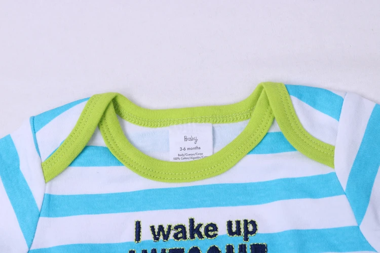 manufacturer OEM cotton print cute baby romper bodysuit onesie