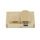 Usb Drive Custom Logo Bamboo USB Flash Drive Wooden 2GB/4GB/8GB/16GB/32GB USB Flash Drive