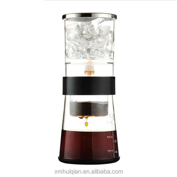 Glass Cold Coffee Brewer Ice Portable 