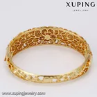 Dubai Bangle Bangle-99 Xuping New 24k Gold Plated Copper Alloy CZ Jewelry 2018 Fashion Dubai Bangles For Women