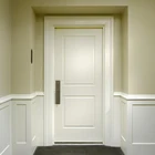 Fire Door Fire Doors Painted Grade Finish 20 Minute Fire Rated Solid Core Hotel Wood Door