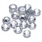 Crystal Crystal Stone Flat Back SS30 High Quality Rhinestone Hot Fix Crystal Wedding Dress Stone