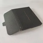 Box Foil Custom Made Factory Price Matt Black Corrugated Paper Box With Gold Foil Stamping High Quality Paper Box