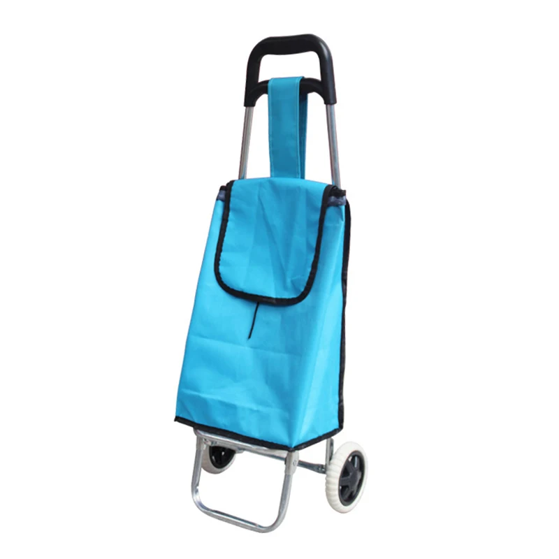 Unionpromo Custom supermarket shopping trolley bag folding shopping trolley bag shopping cart trolley