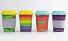 Coffee Coffer Customize Reusable Bamboo Fiber Coffee Cup Water Bottle Coffer Cup