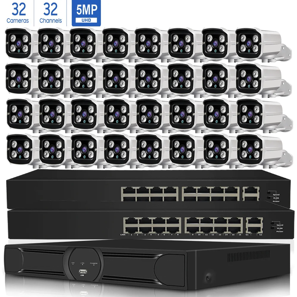 32 channel security camera system