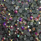 Colors Fix Flatback Rhinestones Factory Wholesale Flatback Various Colors SS3- SS50 Non Hot Fix Rhinestone