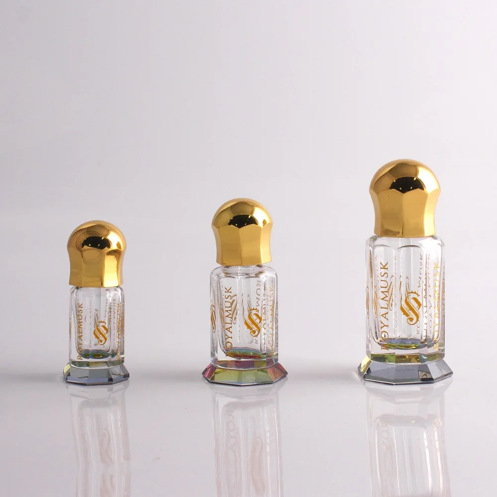 empty perfume oil bottles