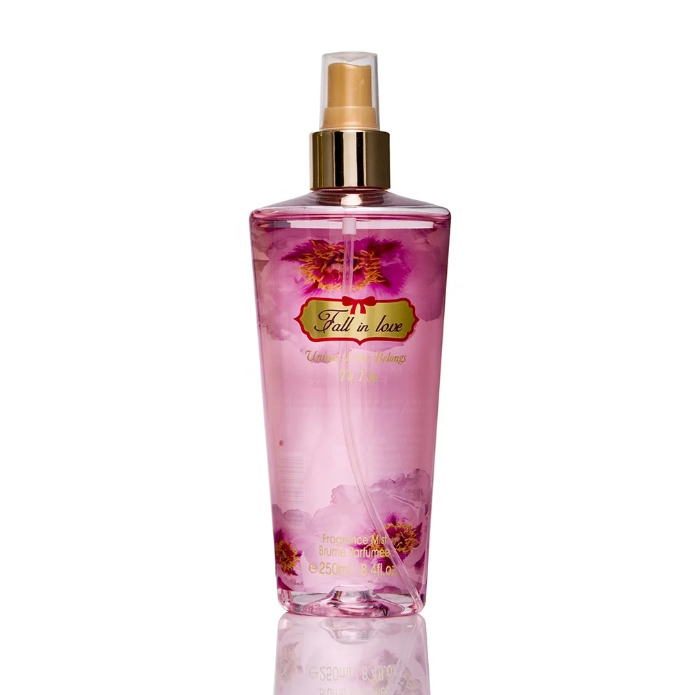 falling in love body spray