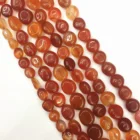 Agate Natural Red Red Carnelian/Red Agate Natural Red Banded Loose Gemstone