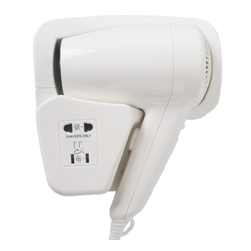 Safety Wall Mounted Hotel Hair Dryer With Shaver Socket - Buy Wall Mounted  Hair Dryer,Hair Dryer With Shaver Socket,Hotel Hair Dryer Product on  
