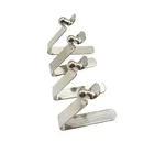 Button Spring Button Spring Clip Custom Metal Push Snap Button Solid Accessories Locking V Shape Spring Clips