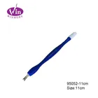 Cuticle Cuticle Pusher Dead Skin Fork Cuticle Callus Remover Trimmer Fork With Plastic Handle Rubber Pusher