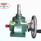 Manual Lift Manual Hand Operation Worm Gear Screw Jacks 10 Ton For Lift