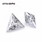 Cut White Smooth Polished The Moissanites Wholesale Forever Brilliant Triangle Cut White Moissanite Jewelry
