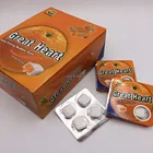 Bubble Gum Gum Gums 14.4g Super Great Heart Jam Filling Bubble Gum