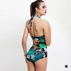 Beachwear 1 Piece Swimsuit Girls Sexy Beachwear Womens Swimwear