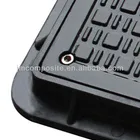 Composite Resin Manhole Covers EN124 A15 C/O 600x600mm Square Composite Resin Manhole Cover